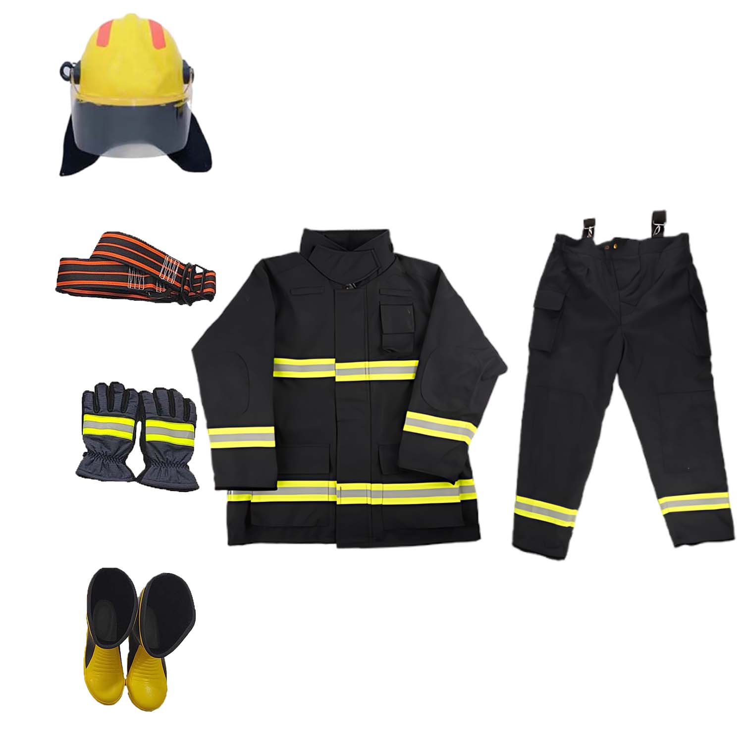 森垚淼 【17款消防服】全套 阻燃隔热抢险救援灭火作业防护服套装